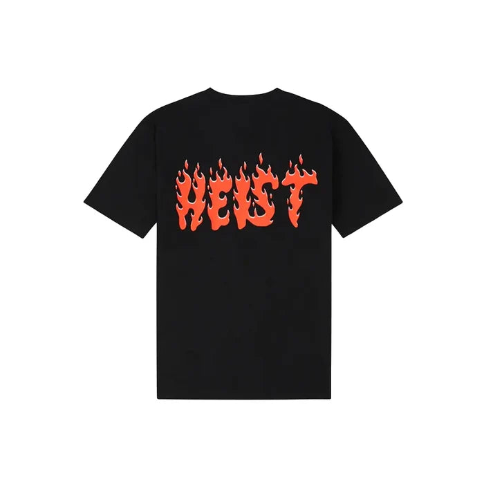 Flaming Skull Tee 'Black'