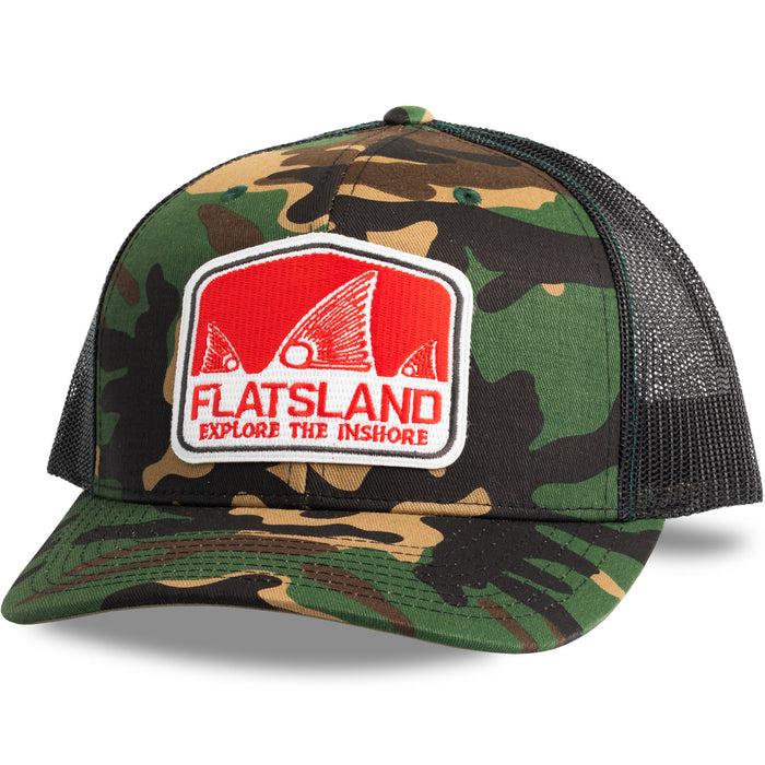 Flatsland Red Tails Rising V.2 Trucker Hat