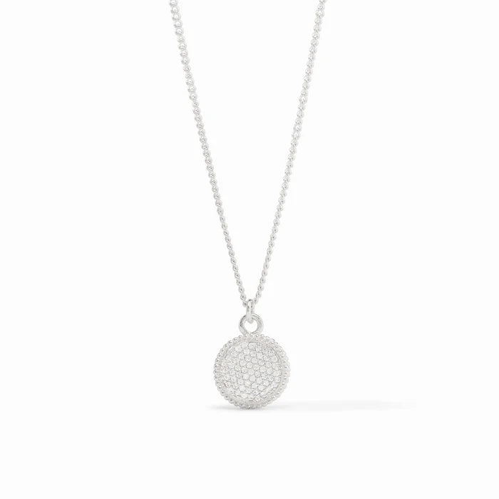 Fleur-de-Lis Solitaire Necklace