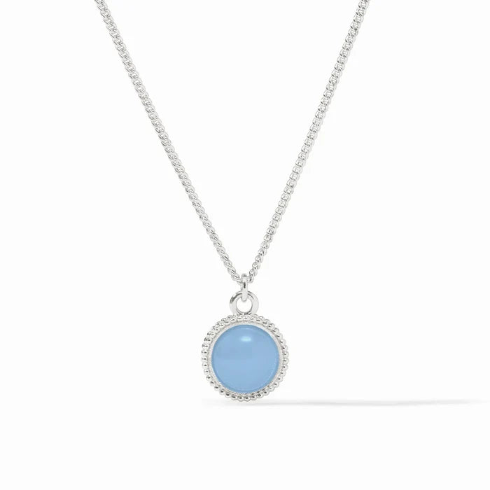 Fleur-de-Lis Solitaire Necklace
