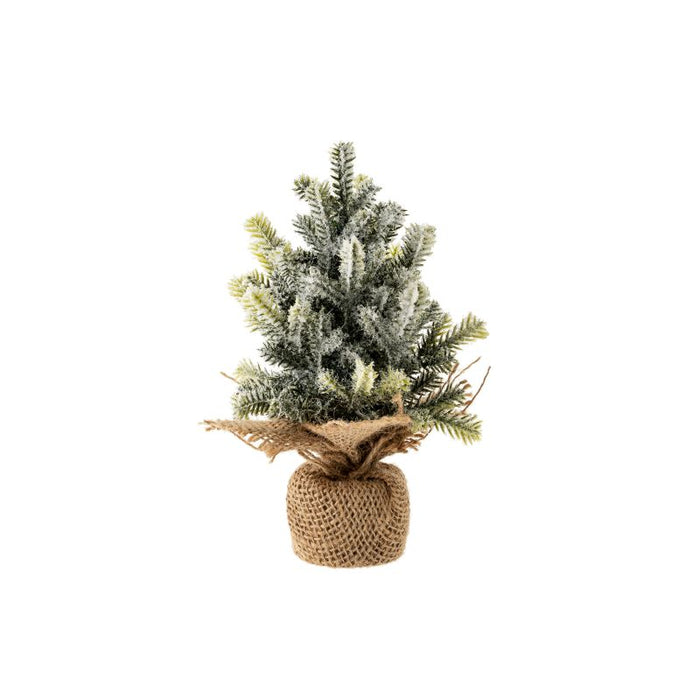Flocked Pine Spruce Tree
