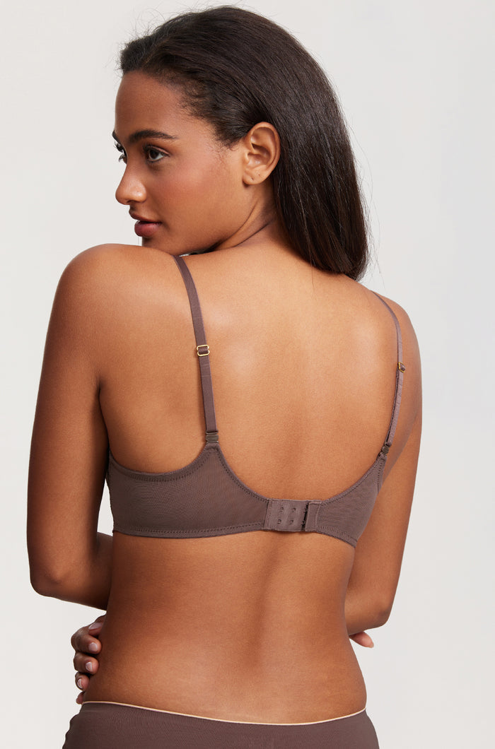 Floral Lace Balconette Bra