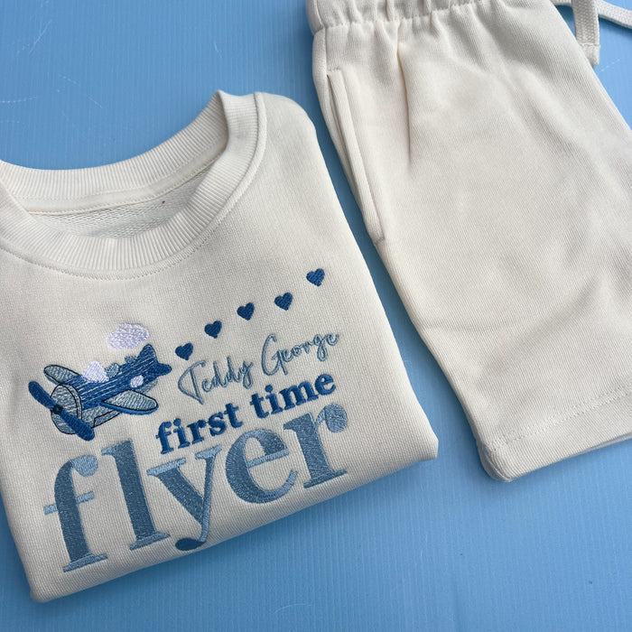 Flyer Oat Jumper & Short Set