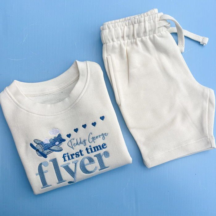 Flyer Oat Jumper & Short Set