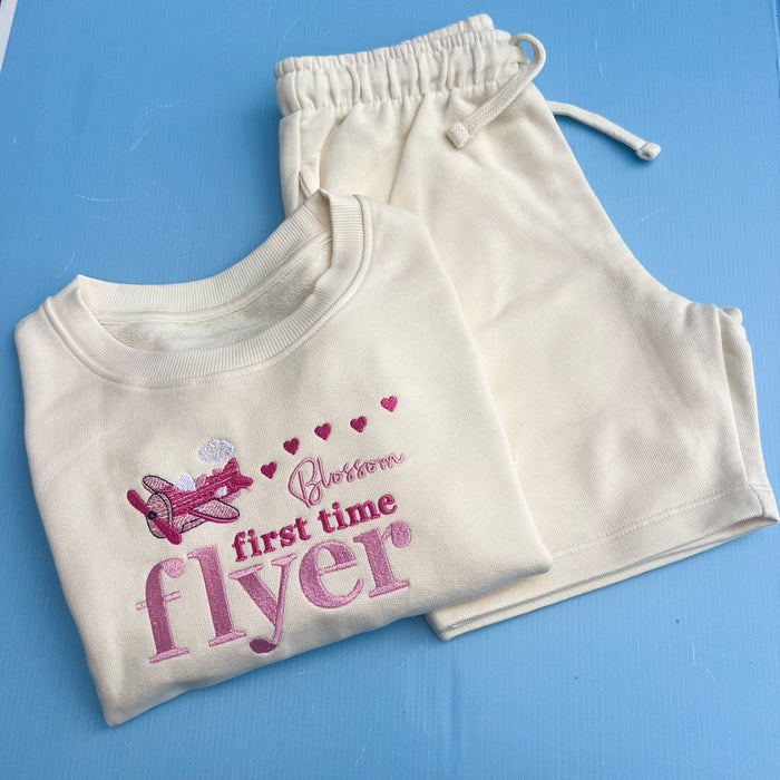 Flyer Oat Jumper & Short Set