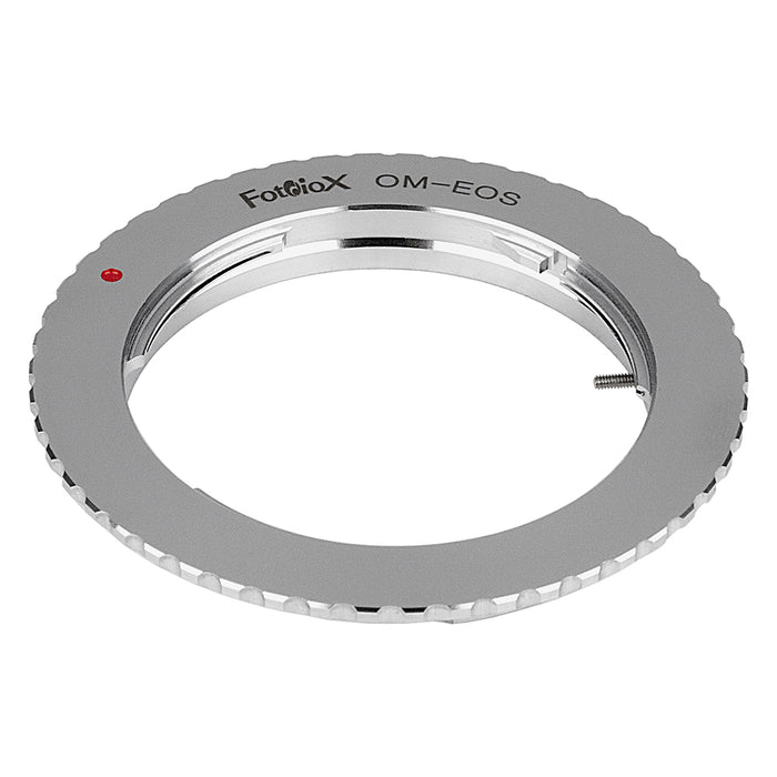 Fotodiox Lens Mount Adapter - Olympus Zuiko (OM) 35mm SLR Lens to Canon EOS (EF, EF-S) Mount SLR Camera Body