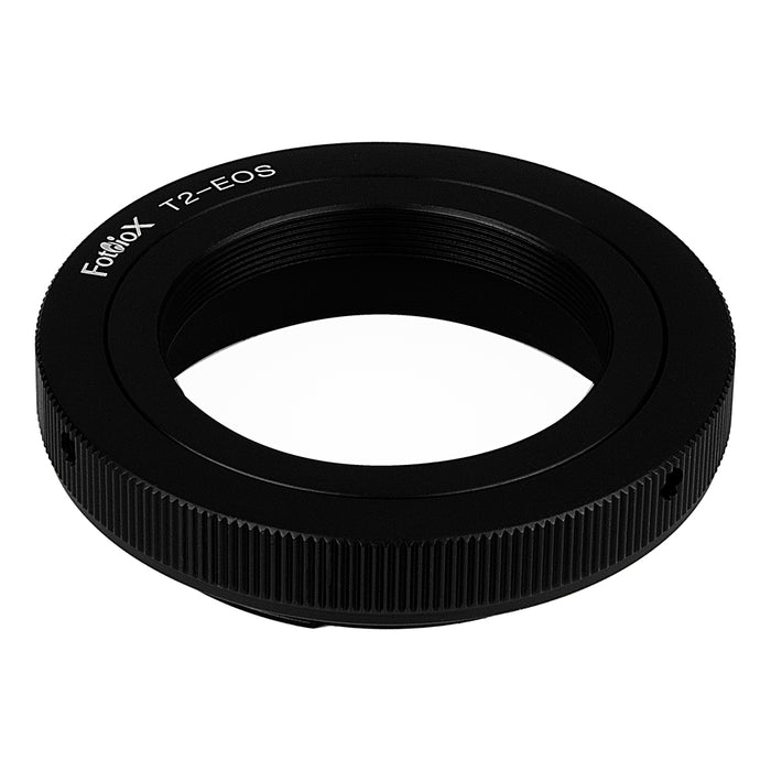 Fotodiox Lens Mount Adapter - T-Mount (T / T-2) Screw Mount SLR Lens to Canon EOS (EF, EF-S) Mount SLR Camera Body