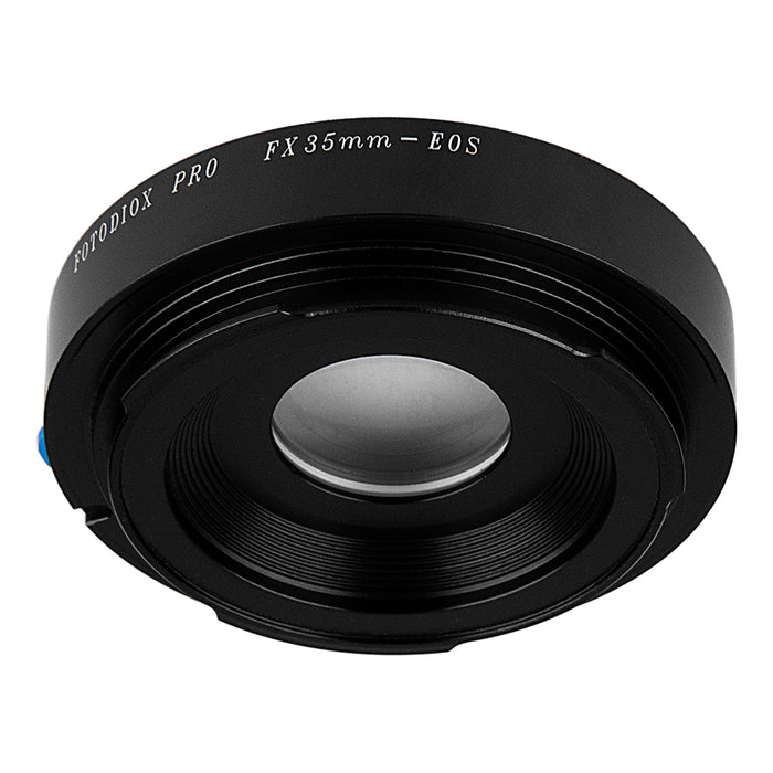 Fotodiox Pro Lens Mount Adapter - Compatible with Fuji Fujica X (1970-80s 35mm Film Era SLR Lenses) to fit Canon EF & EF-S Mount DSLR Cameras
