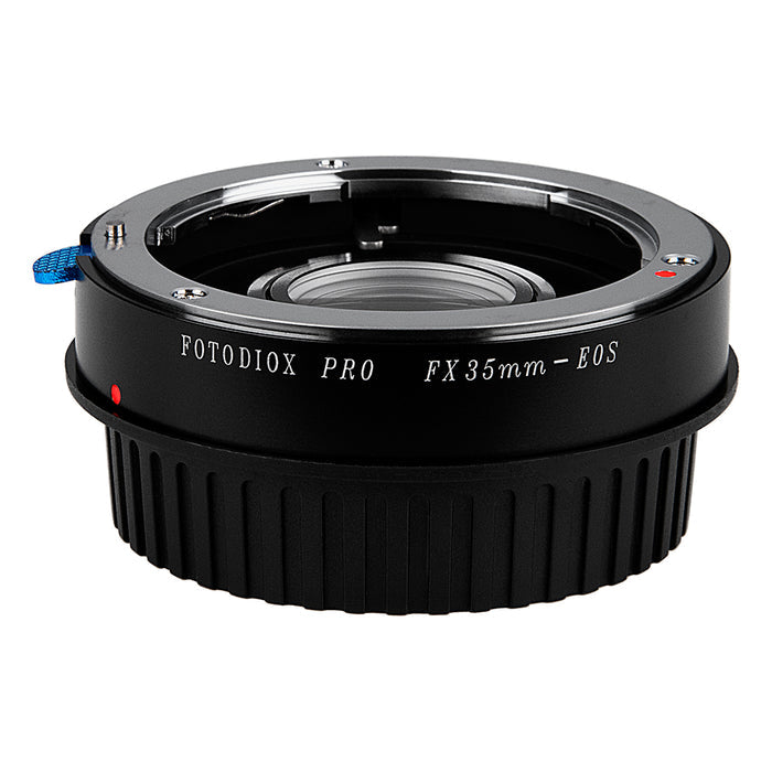 Fotodiox Pro Lens Mount Adapter - Compatible with Fuji Fujica X (1970-80s 35mm Film Era SLR Lenses) to fit Canon EF & EF-S Mount DSLR Cameras