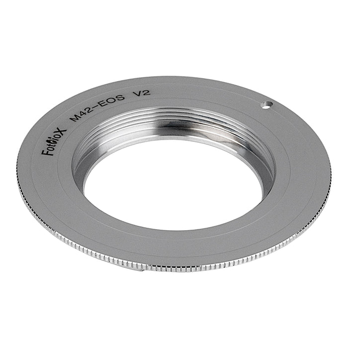 Fotodiox Pro Lens Mount Adapter - M42 Type 2 Screw Mount SLR Lens to Canon EOS (EF, EF-S) Mount SLR Camera Body