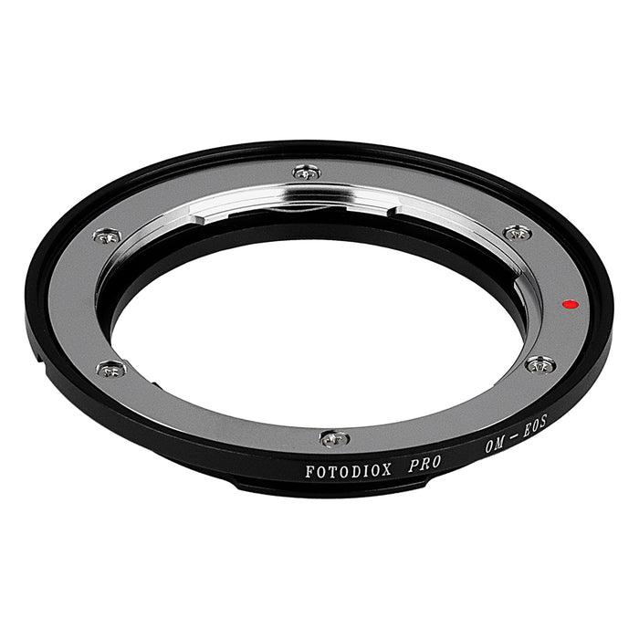 Fotodiox Pro Lens Mount Adapter - Olympus Zuiko (OM) 35mm SLR Lens to Canon EOS (EF, EF-S) Mount SLR Camera Body