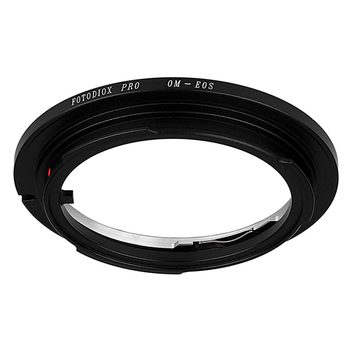 Fotodiox Pro Lens Mount Adapter - Olympus Zuiko (OM) 35mm SLR Lens to Canon EOS (EF, EF-S) Mount SLR Camera Body