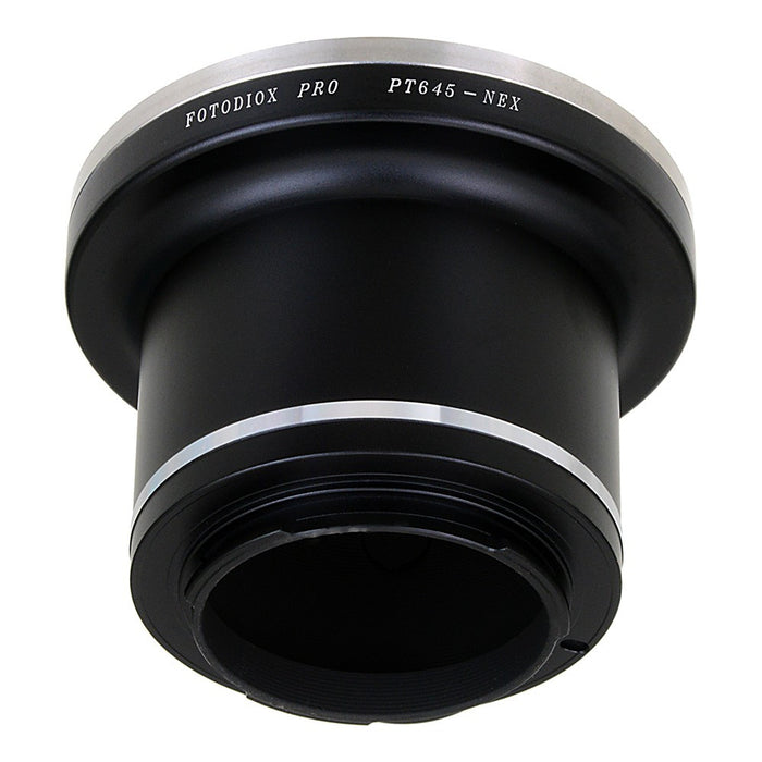 Fotodiox Pro Lens Mount Adapter - Pentax 645 (P645) Mount SLR Lens to Sony Alpha E-Mount Mirrorless Camera Body