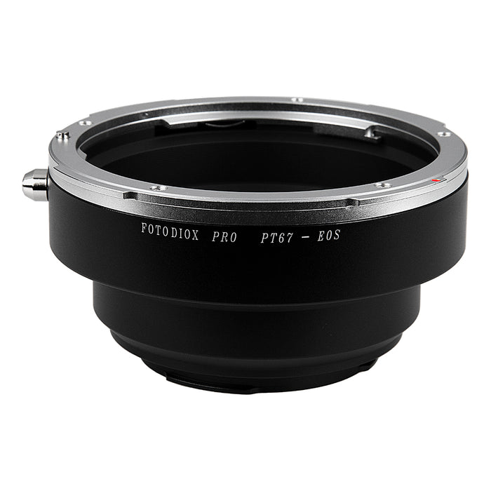 Fotodiox Pro Lens Mount Adapter - Pentax 6x7 (P67, PK67) Mount SLR Lens to Canon EOS (EF, EF-S) Mount SLR Camera Body