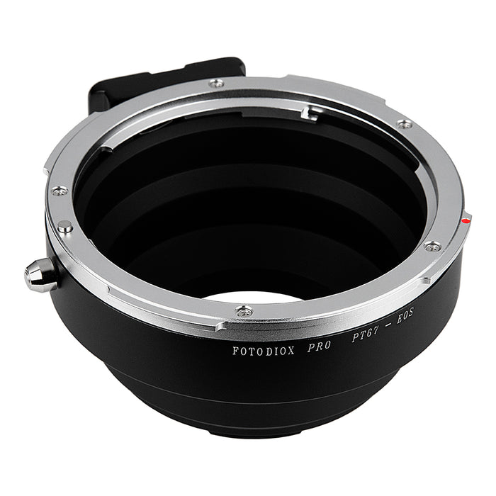 Fotodiox Pro Lens Mount Adapter - Pentax 6x7 (P67, PK67) Mount SLR Lens to Canon EOS (EF, EF-S) Mount SLR Camera Body