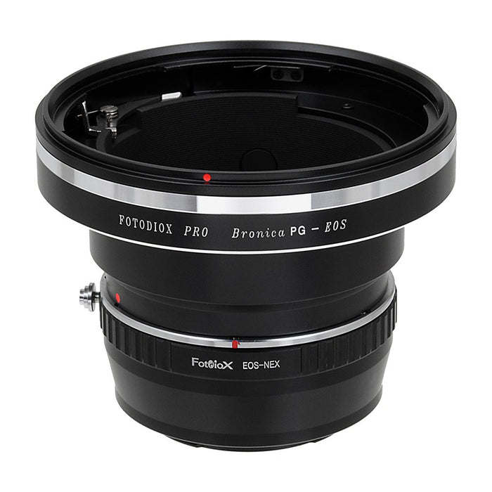 Bronica GS-1 (PG) SLR Lens to Sony Alpha E-Mount Camera Body Adapter