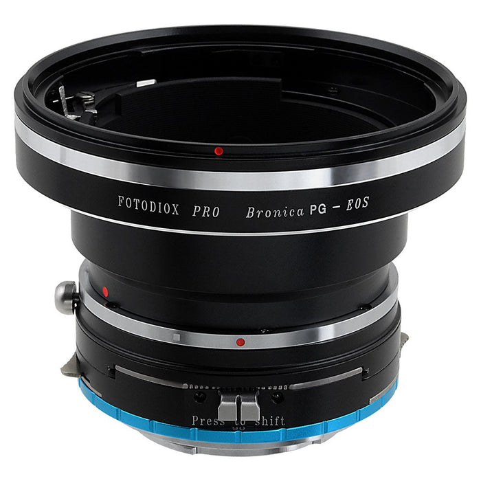 Bronica GS-1 (PG) SLR Lens to Sony Alpha E-Mount Camera Body Adapter