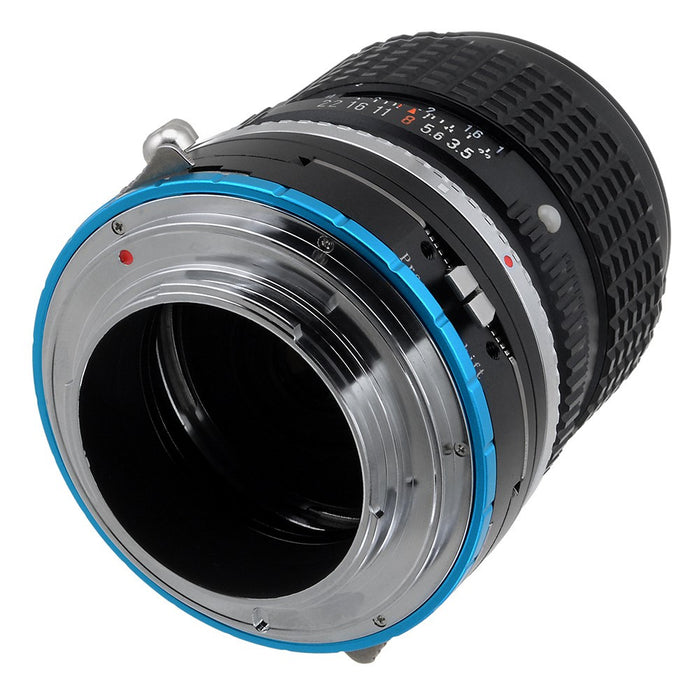 Fotodiox Pro Lens Mount Shift Double Adapter - Pentax K Mount (PK) SLR Lens to Sony Alpha E-Mount Mirrorless Camera Body