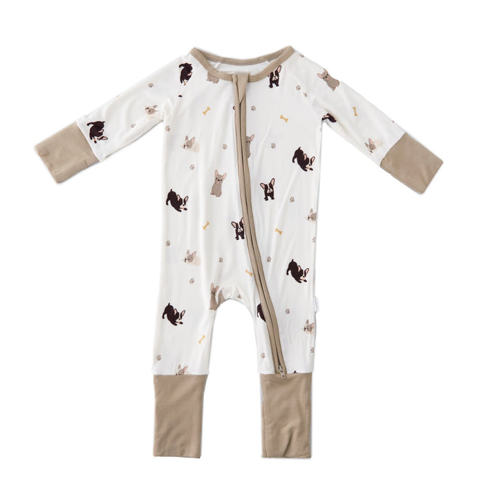 French Bulldogs Convertible Romper