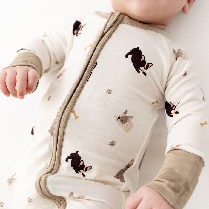 French Bulldogs Convertible Romper