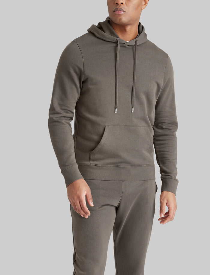 French Terry Hoodie::Falcon