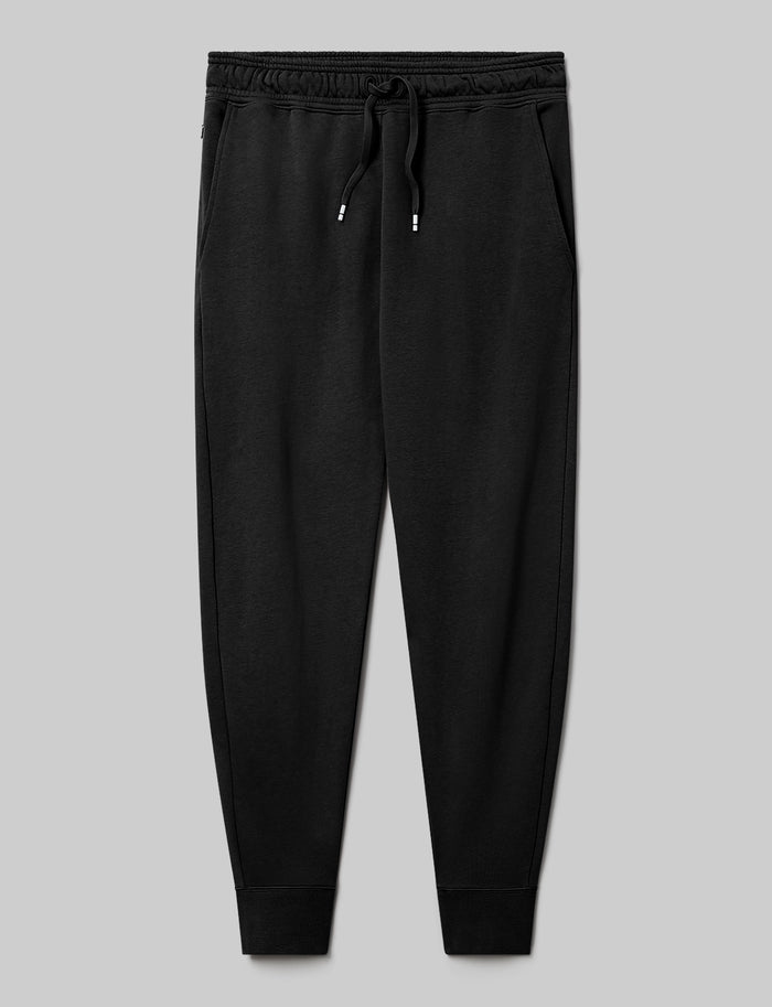 French Terry Jogger::Black::Swatch