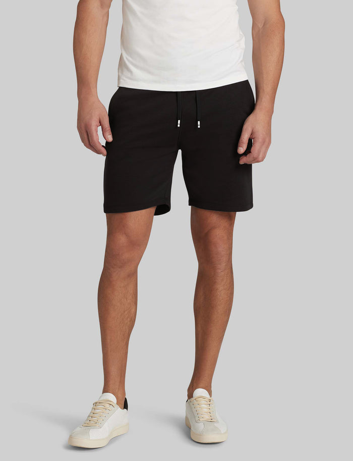 French Terry Short::Black