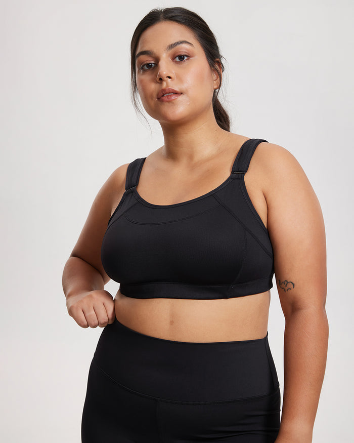 Front Adjustable Wireless Sports Bra