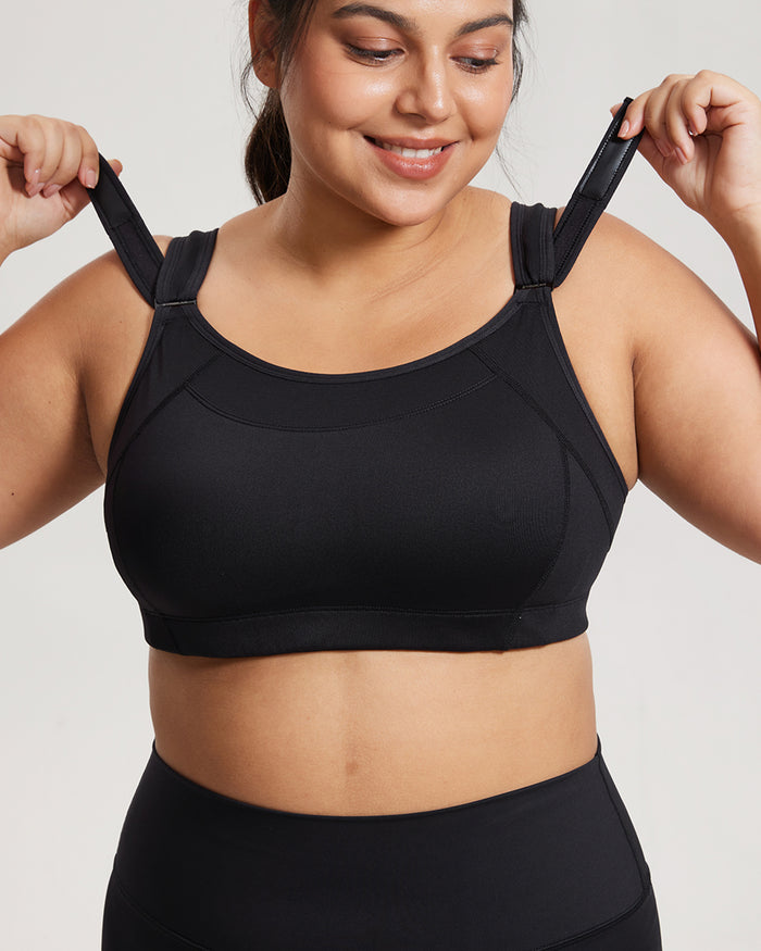 Front Adjustable Wireless Sports Bra