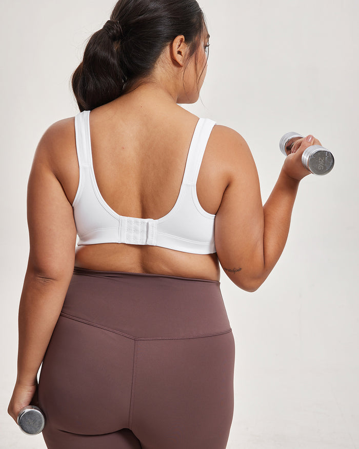 Front Adjustable Wireless Sports Bra