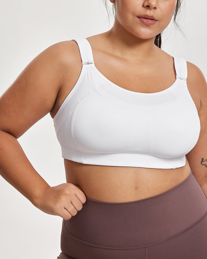 Front Adjustable Wireless Sports Bra
