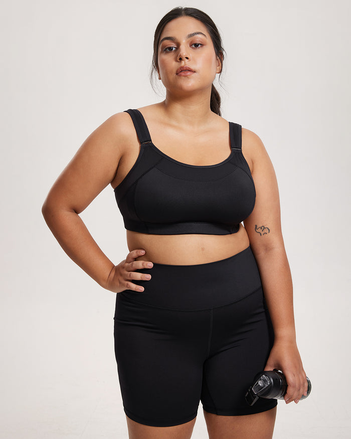 Front Adjustable Wireless Sports Bra