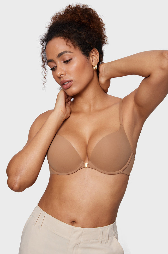 Front Closure T-shirt Bra