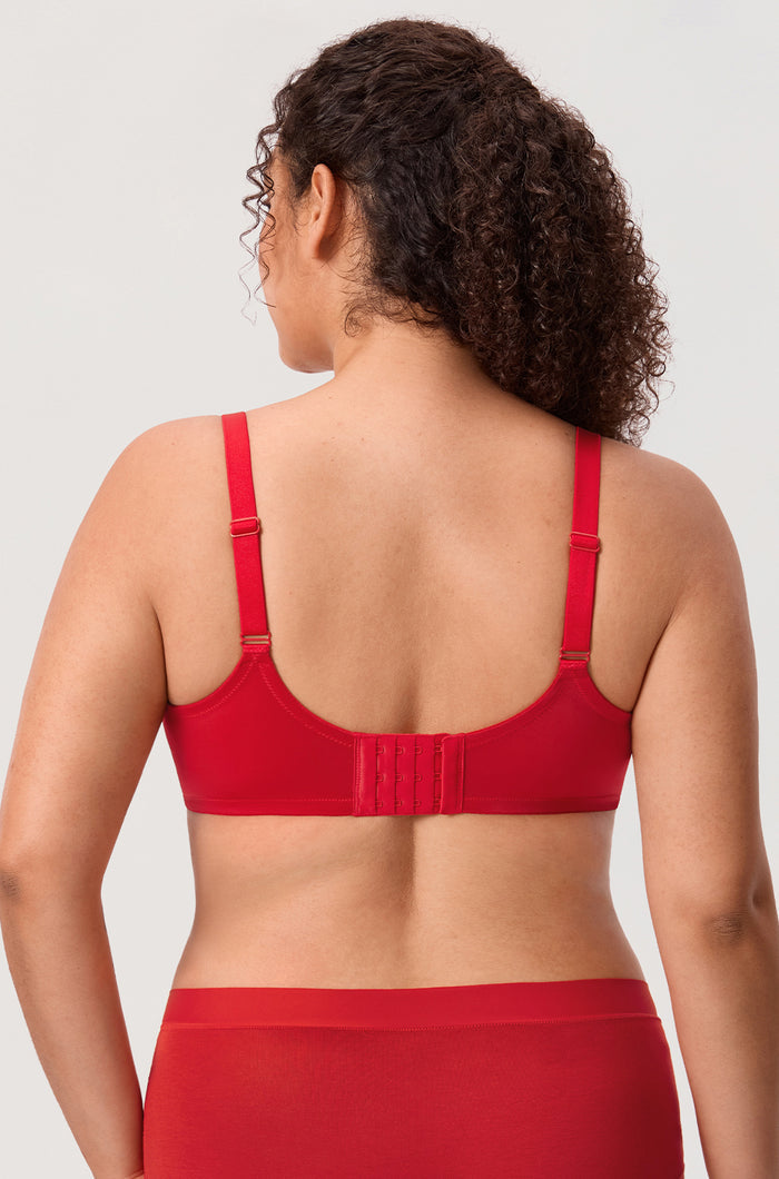 Full Coverage Sheer Mesh Lace Bra