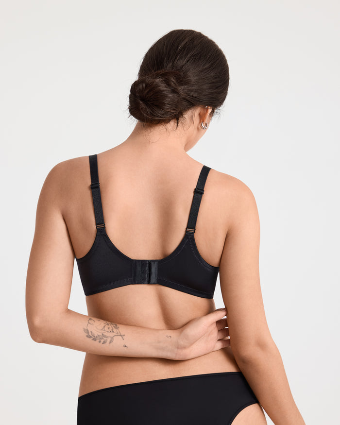 Full Coverage Underwire Mesh Lace Bra