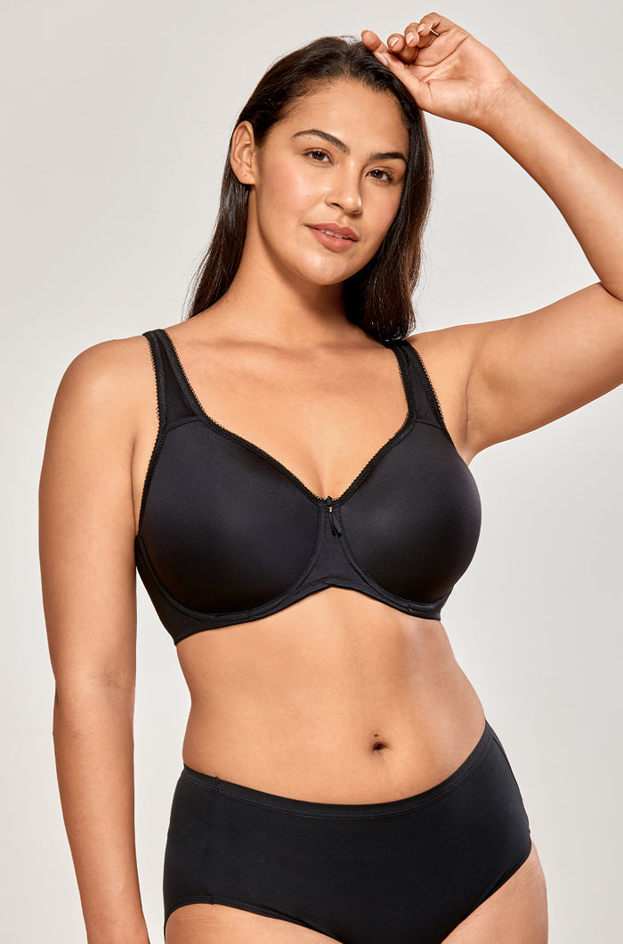Women's Full Cup Contour Bra Black
