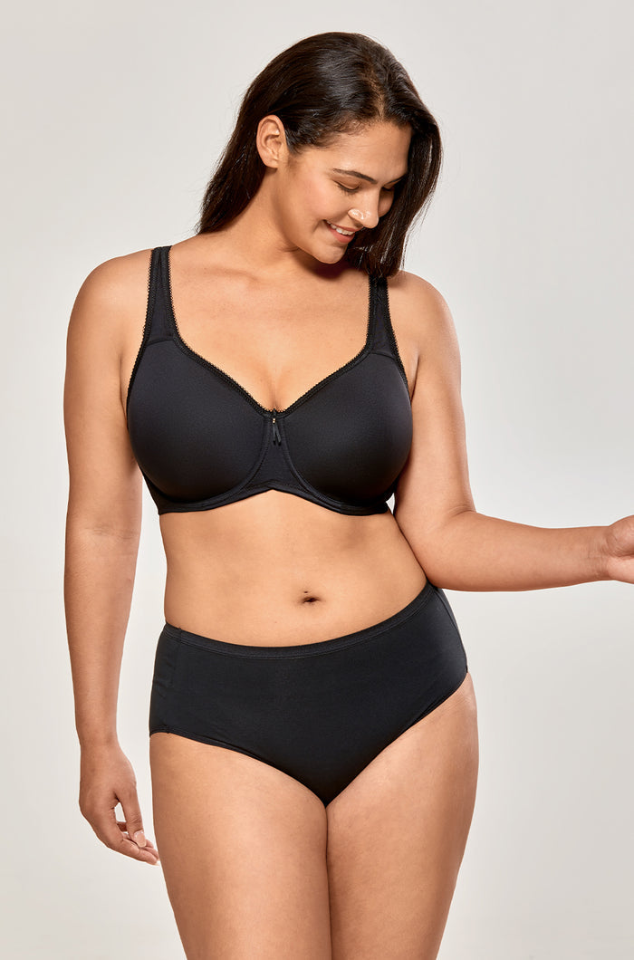 Women's Full Cup Contour Bra Black