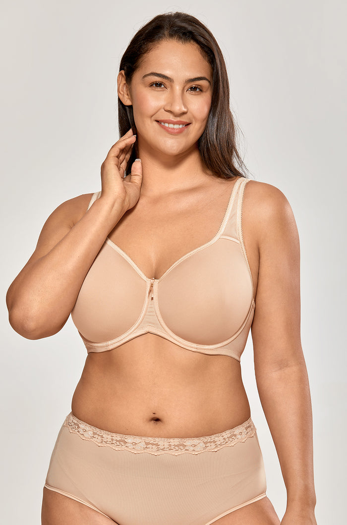 Women's Full Cup Contour Bra Beige