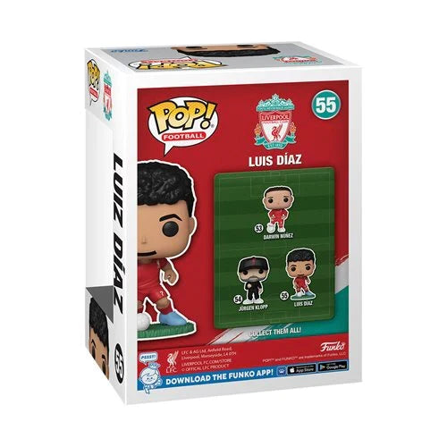 Funko Pop! Football: Liverpool Football Club - Luis Diaz