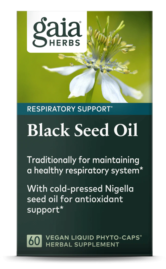 Gaia Herbs Black Seed Oil Capsules 5
