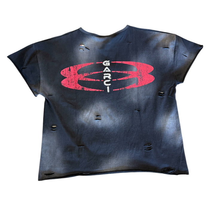 Garciago Distressed T-Shirt ‘Black’