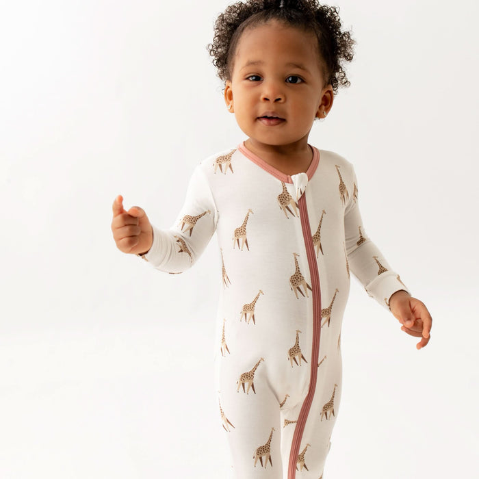 giraffe footie pajama
