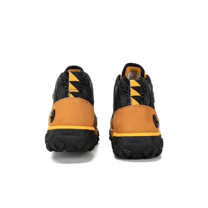 Greenstride Motion 6 Super Oxford Shoes 'Jet Black Wheat'