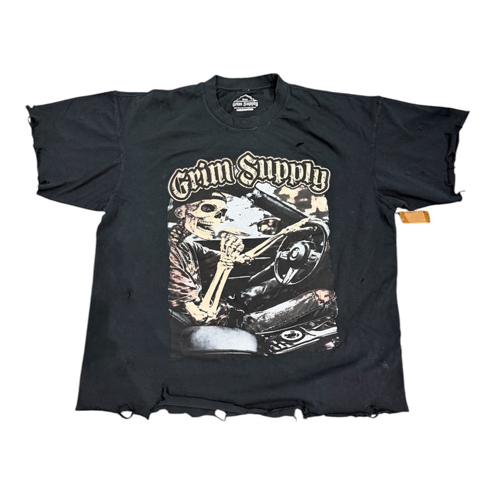 Grim Supply Skeleton T-Shirt ‘Black’