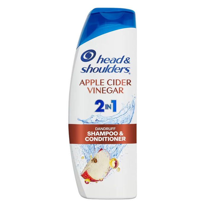 Head & Shoulders Apple Cider Vinegar 2-in-1 Dandruff Shampoo and Conditioner - 12.5 oz - 6 Pack