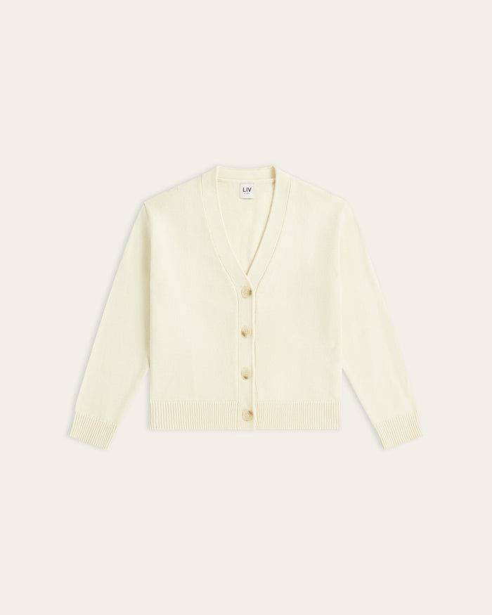 Heavy Seawool Cardigan - Off White