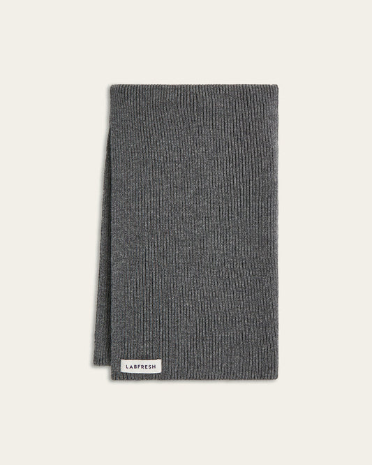Heavy Seawool Scarf Dark Grey