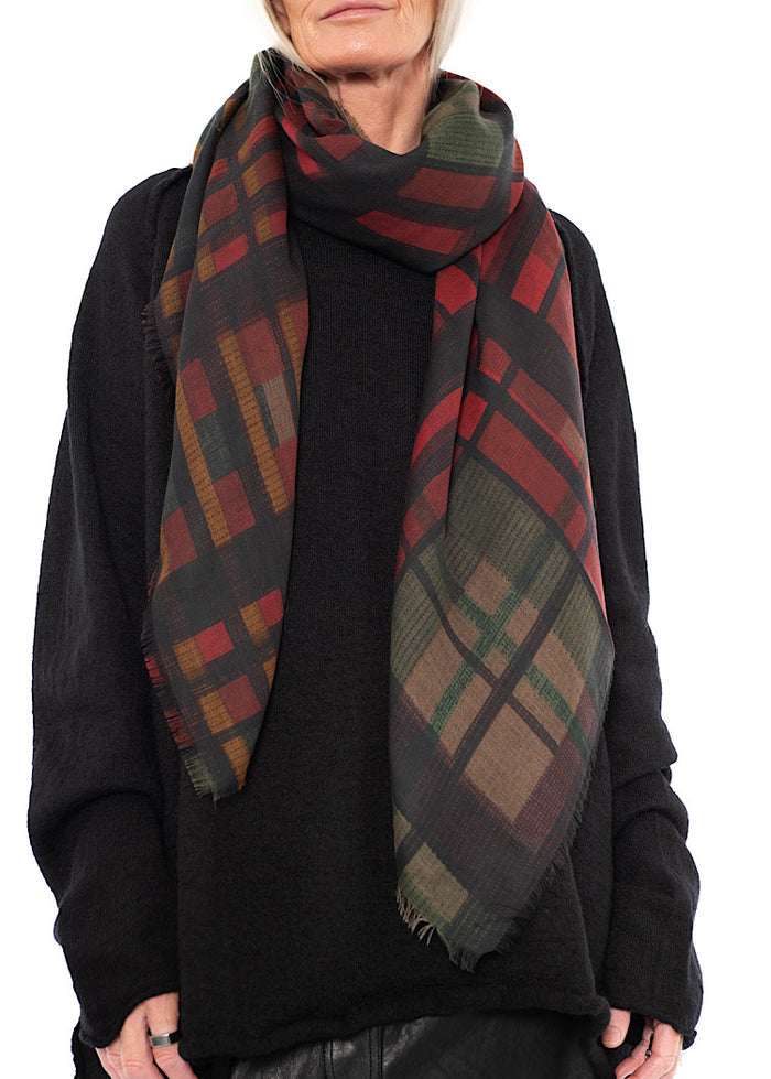 HERITAGE CHECK SCARF