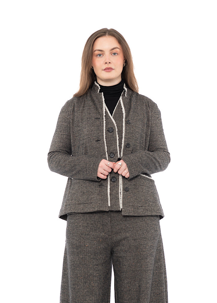 HERRINGBONE APRILE I JACKET