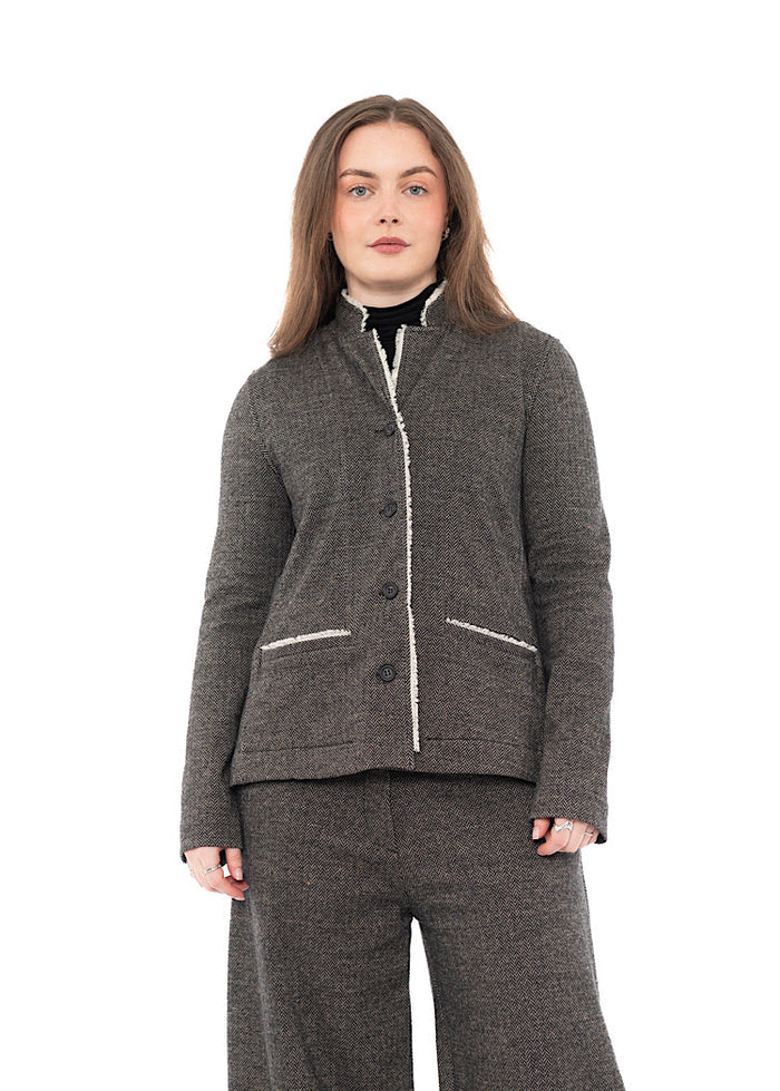 HERRINGBONE APRILE I JACKET